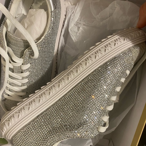 Michael Kors Women's Grove Lace-Up Sneakers - Picture 1 of 8